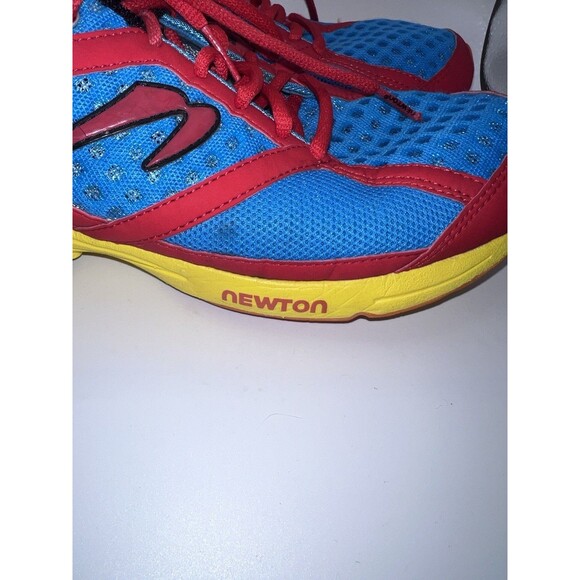 Newton Gravity Mens Athletic Running Shoes Sneakers Mens size 9 Red Yellow Blue main image 13